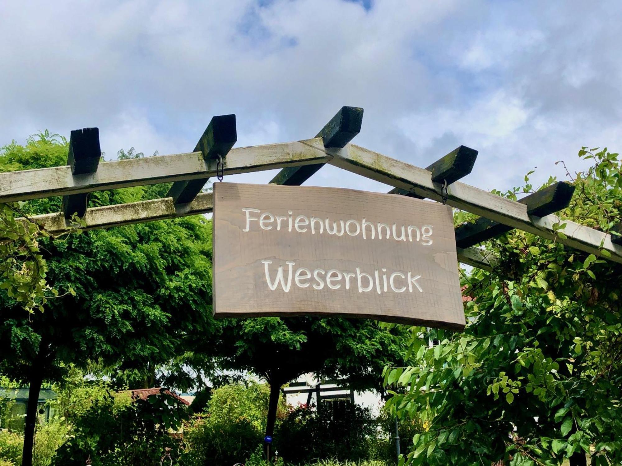 Ferienwohnung Weserblick Polle Екстериор снимка